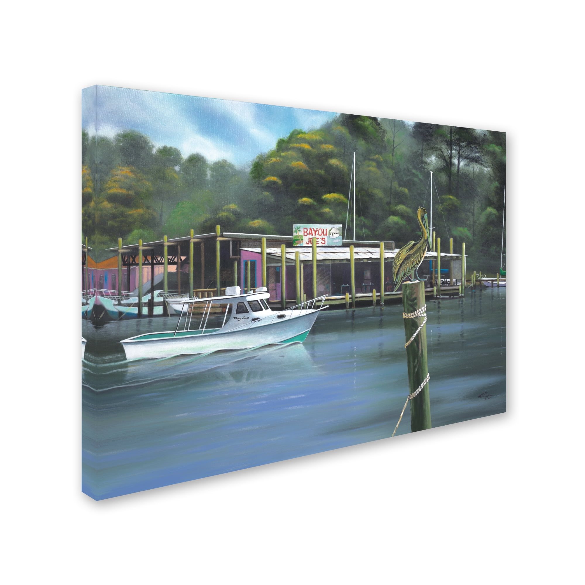 Trademark Fine Art 'Bayou Joes' Canvas Art by Geno Peoples