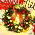 thumbnail image 3 of Luces de rama, corona de Navidad con 20 coronas de Navidad, guirnalda de luces navideñas, probada profesionalmente, 3 of 8