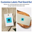 thumbnail image 4 of Avery Printable Square Labels, Bright Blue, 1.5" x 1.5", 800ct, 4 of 11