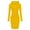 Yellow, variant on ibuvkizy Fall Midi Dresses for Women 2025 Drawstring Hooded Long Sleeved Casual Fashion Dress with Pocket Red,S
