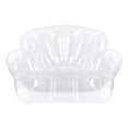 thumbnail image 2 of Funda transparente para puf de peluche, almacenamiento de juguetes de peluche de PVC, puf de almacenamiento para peluches. M, 2 of 8