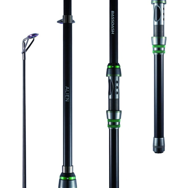 AIMTYD Alien Travel Spinning Fishing Rod 30 Ton Carbon Rod, OneAIMTYD Piece  Performance in Telescopic Design, 6ft/7ft/8ft/10ft/12ft, 1 Piece 