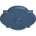 thumbnail image 3 of Ekena Millwork 24"W x 20 1/2"H x 1 1/8"P Waltz Ceiling Medallion (Fits Canopies up to 5 1/4"), Hand-Painted Americana, 3 of 5