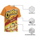 thumbnail image 3 of Cheetos T-Shirt for Boys And Girls, Funny Kids Short Sleeve Tee Shirts, 3D Print Novelty Graphic Tee Shirt, Comfortable Breathable Fabric, 3 of 9