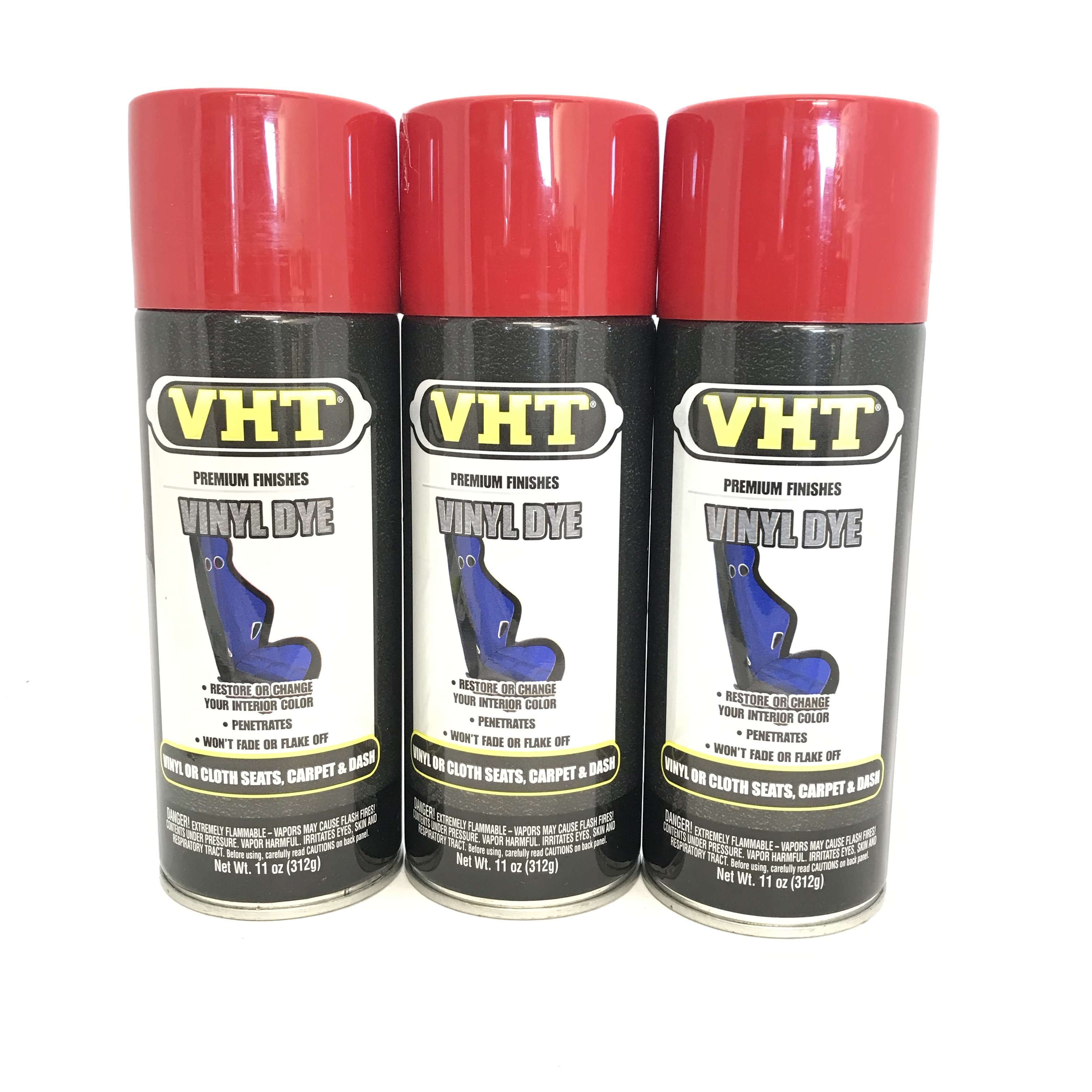 VHT SP9623 PACK Premium Finish RED Vinyl Dye 11 oz