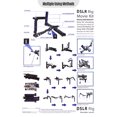 thumbnail image 2 of Mistaha Foldable Aluminium Alloy Movie Filming Video DSLR Handheld Grip Shoulder Mount Stabilizer Support, 2 of 8