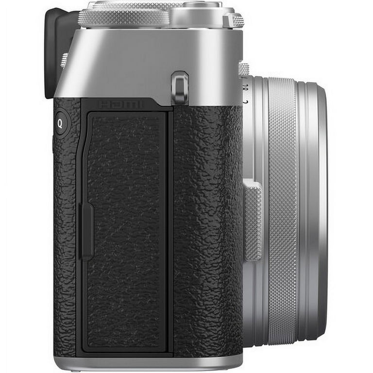 FUJIFILM X100VI Digital Camera (Silver) (16821822) + 64GB Card +