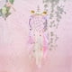 thumbnail image 4 of Atrapasueños de unicornio para niños, atrapasueños gigante hecho a mano, plumas, regalo para dormitorio de niñas, decoración del hogar para niños y niñas, colgante de guardería, morado, 4 of 5
