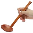 thumbnail image 3 of Cuchara De Madera Para Fideos, Elegante Cuchara De Sopa Con Largo De Alimentaria Para Ramen De Olla Caliente, 3 of 7