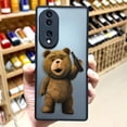thumbnail image 4 of Funda mate para HONOR 70 50 30S 30 20 8X 9A 9X PLAY 4T X7 X8 X10 5G V40 Funda Coque Capa Shell travieso t-oso de peluche pareja, 4 of 5
