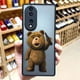 thumbnail image 4 of Funda mate para HONOR 70 50 30S 30 20 8X 9A 9X PLAY 4T X7 X8 X10 5G V40 Funda Coque Capa Shell travieso t-oso de peluche pareja, 4 of 5