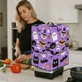 thumbnail image 4 of ZIATUBLES Cat Bat Ghost Pumpkin Moon Printed Juicer Processor Dust Cover Stain Resistant Halloween Kitchen Appliance Protective Case Washable Counter Decor Accessories, 8 "W x 8 "D x 17 "H, 4 of 7