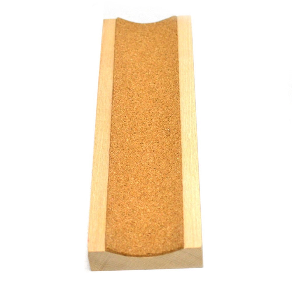 Guitar Bass Neck Rest Luthier Tools Wood Long Neck Support Guitar Fretwork Cork For Basses Ukulele Mandolin Banjo 30x9x2cm