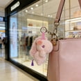 thumbnail image 6 of ToyKingdee Cute Fluffy Horse Plush Keychain with Decorative Tassel, Festive Bag Charm for Gifting and Accessorizing, 6 of 6