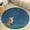 Flannel-1, variant on Flying Cat with Gift Box Round Area Rugs for Bedroom Living Room, 3FT Soft Indoor Circle Carpets, Carpet Home Decor Floor Mat