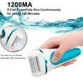thumbnail image 6 of Electric Callus Remover for Foot Rechargeable Electronic Foot File 13 in 1 Professional Pedicure Tools Foot Care Perfect for Dead Hard Cracked and Dead Skin with 3 Roller Heads 2 Speed Battery Display, 6 of 7