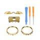 thumbnail image 1 of For XBOX ONE ELITE Version LB/RB Thumbstick Accent Rings Kit (Galvanized Gold). Game accessory., 1 of 5