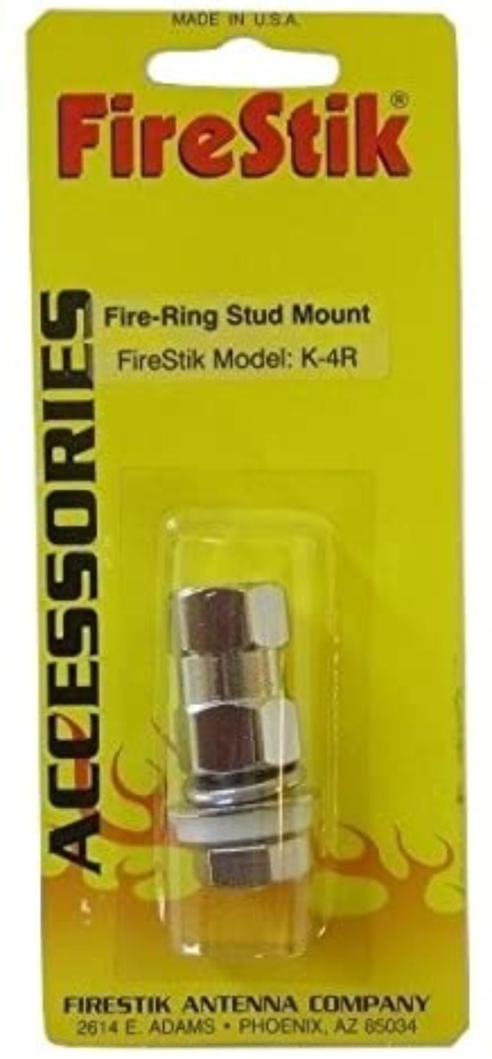 FireStik LOT of 2 K-4 CB Radio Antenna Heavy Duty Lug Style Stud Mount