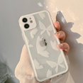 thumbnail image 1 of Art ondulado flor azul fresa lindo silicona funda trasera suave para iphone 14 x xr 7 8 plus 13 promax 11 12 mini xsmax teléfono capa Deng Xun unisex, 1 of 2