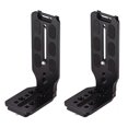 thumbnail image 1 of 2X DSLR Camera L Bracket Quick Release Plate Vertical Universal L Bracket with 1/4 Inch Screw Arca Swiss for DSLR Camera, 1 of 7