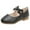 Black, variant on Povozer Girls Dress Shoes Low Heels Mary Jane Shoes Flower Ballet Princess Flats Shoes(Black,8 Toddler)