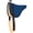 Navy Blue, variant on Mustang Microsuede Bareback Pad Navy, One Size