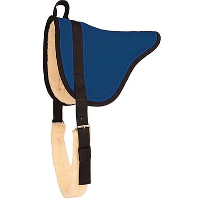 Mustang Microsuede Bareback Pad Navy, One Size