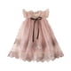 thumbnail image 1 of Vestido De Tutú De Princesa Con Ajuste Holgado Diario Con Mangas Volantes Para NiñAs PequeñAs Con Vendaje, 1 of 2