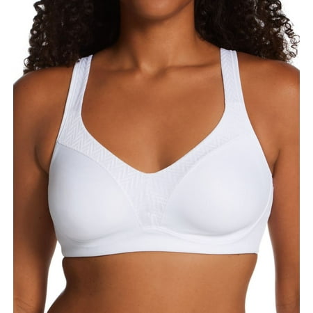 

Women s Playtex US4699 18 Hour Bounce Control Wirefree Bra (White 40D)