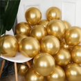 thumbnail image 5 of Globos Ztikug 20 unidades Látex Metálico Dorado 46 cm, 5 of 5