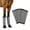 Gray, variant on 4-piece Set Horse Fly Boots ,Mesh Boots for Horses, Non-Slip Horse Fly Leggings No More，Breathable Mesh Horse Flyproof Leggings with Stay-Tight Fit