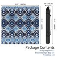 thumbnail image 2 of Traditional Boho Design Rubber Playing Surface for Mahjong 31.5 Inch Square Extra Large Mat with Non-Slip Grip and Quiet Texture for Board Games, 2 of 7