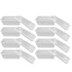 thumbnail image 5 of Fiambrera desechable para microondas, contenedor de comida Rectangular transparente desechable con tapa, 750ML, 10 Uds., 5 of 8