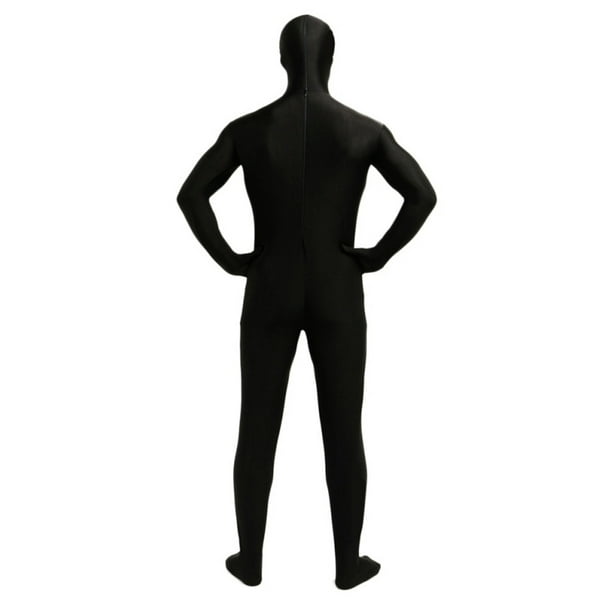 Wisremt Halloween Costume Invisible Clothes Black Cosplay Night for Men ...