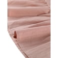 thumbnail image 6 of Allegra K Women's Ruffle Hem Fit and Flare Frill Trim Button Front Dresses, 6 of 6