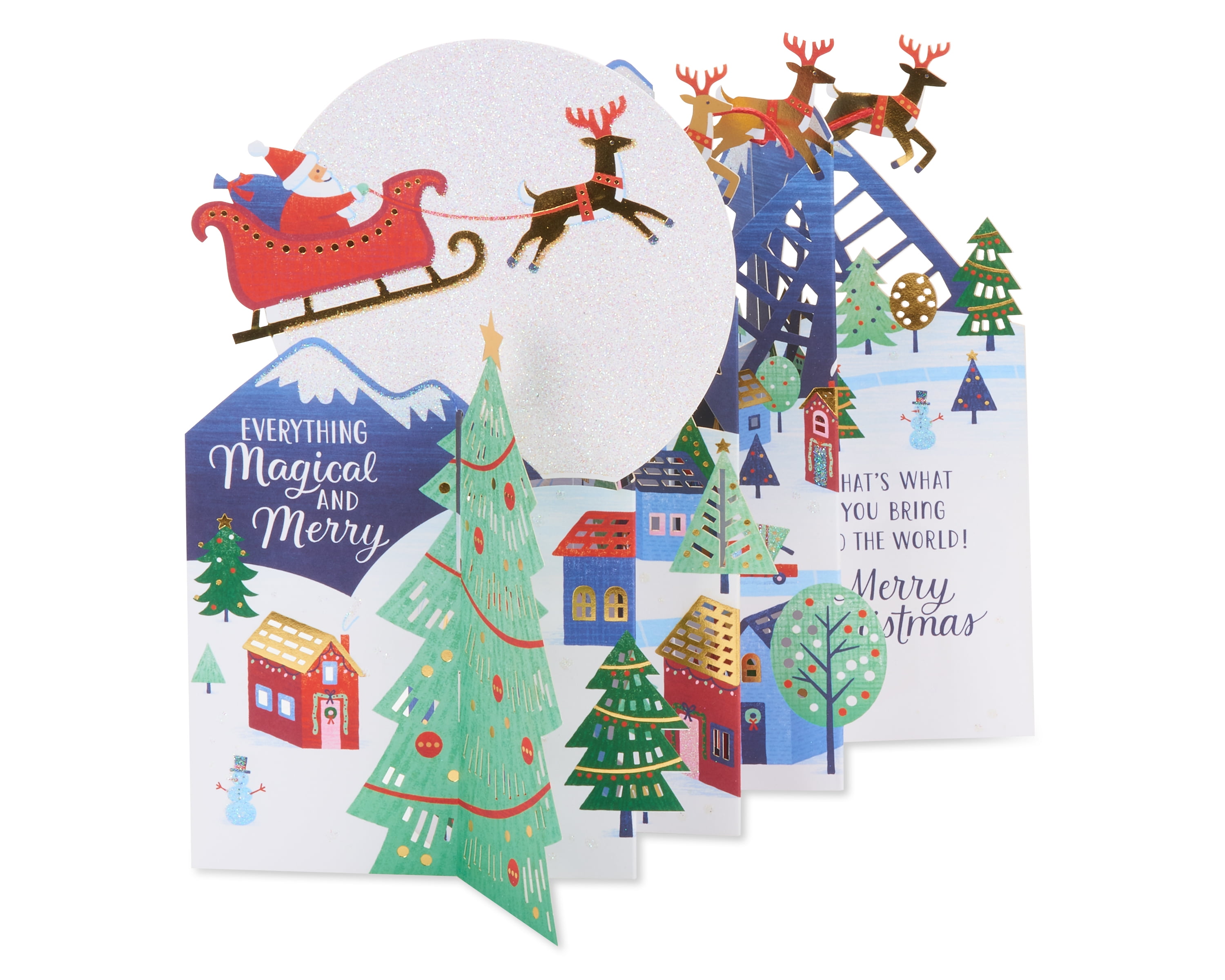 American Greetings Christmas Pop-Up Card (Santa)