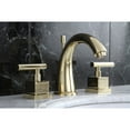 thumbnail image 2 of Kingston Brass KS2968CQL Claremont 8-Inch Widespread Lavatory Faucet with Bra..., 2 of 4