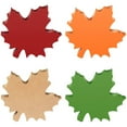 thumbnail image 6 of 4 Pieces Fall Decorations Thanksgiving Tabletop Decorations Fall Maple Leaf Table Wooden Sign Autumn Tiered Tray Decor Thanksgiving Maple Leaves for Home Desk Office Party, 6 of 9