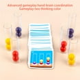 thumbnail image 3 of facefd Logical Thinking Toys for Kids Color Reasoning Game Clip Beads Toys Board Games, 3 of 6