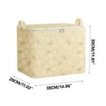 thumbnail image 2 of Amvlyk Non-woven Zipper Storage Bag Moving Quilt Storage Basket Travel Large-capacity Clothing Storage Bag, 2 of 3