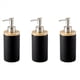 thumbnail image 1 of 3X Dispensador de JabóN de CeráMica de 400 Ml, Estilo NóRdico, Dispensador de LocióN Dispensador de JabóN para Cocina y BañO -Negro, 1 of 4