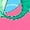 Hot Pink, variant on Inktastic Second Birthday Mermaid Girls Long Sleeve Toddler T-Shirt
