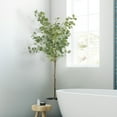 thumbnail image 4 of Indoor Faux Artificial Eucalyptus Tree, 6ft, 4 of 8