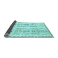thumbnail image 2 of Ahgly Company Indoor Rectangle Abstract Light Blue Modern Area Rugs, 5' x 8', 2 of 4