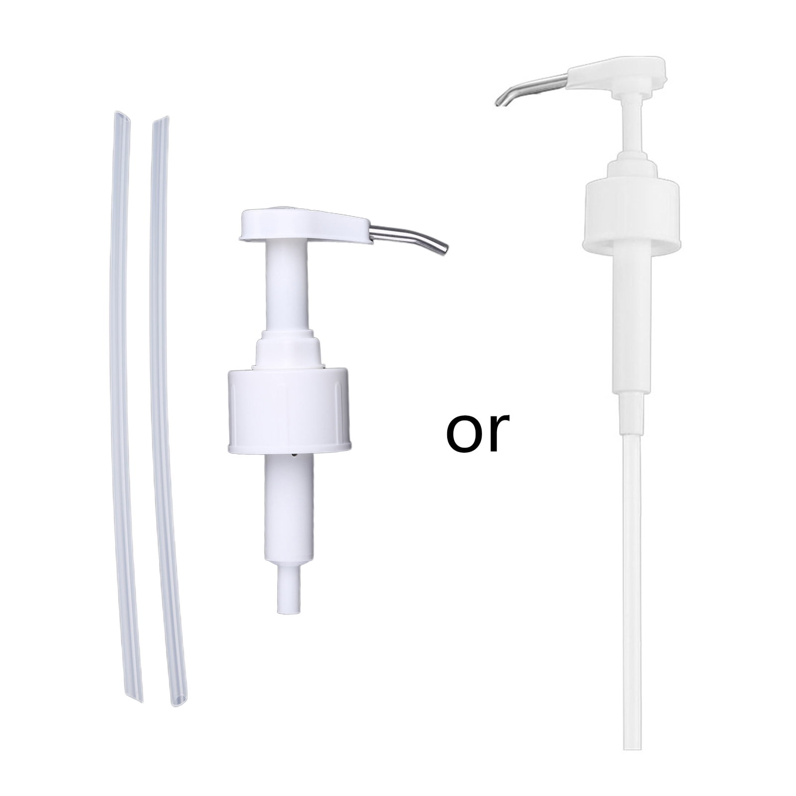 TIERPOP Juice Syrups Pump Dispenser Stainless Steel Nozzle Liquid