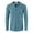 Blue Long Sleeve T-Shirt, variant on YLSDY Men's Waffle Knit Long Sleeve T-Shirt Henley Button Up Top Thermal Shirts Blue XL