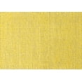 thumbnail image 1 of Ahgly Company Indoor Rectangle Solid Yellow Modern Area Rugs, 2' x 4', 1 of 4