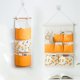 thumbnail image 5 of Juego de 2 bolsas de almacenamiento colgantes para armario, organizador sobre la puerta con 10 bolsillos, bolsas de almacenamiento para dormitorio, baño, baño, esquí esquí Gafas de esquí, 5 of 5