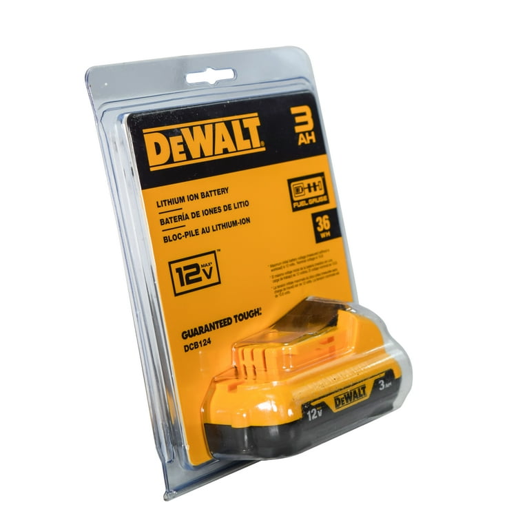 Set De 2 Baterías 12v Max 3.0 A.h Xtreme DeWalt DCB124-2