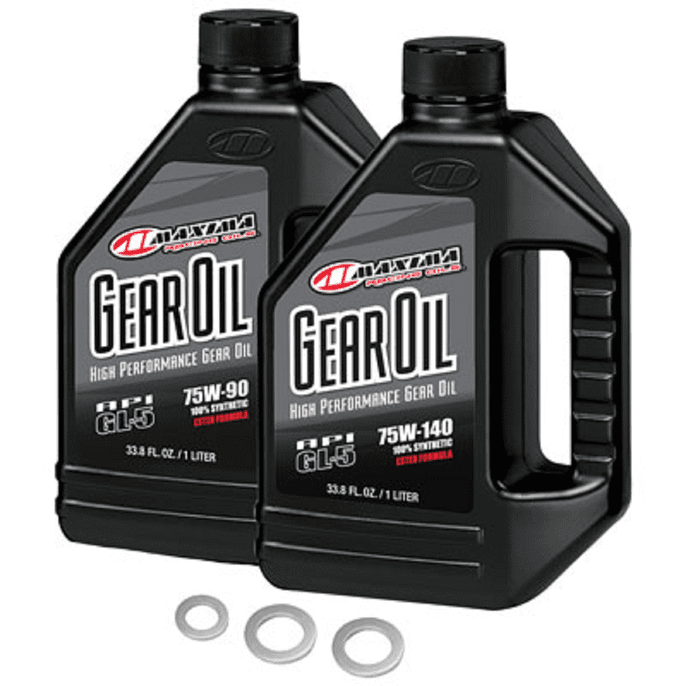 Drivetrain Oil Change Kit with Maxima Oil Compatible With CanAm